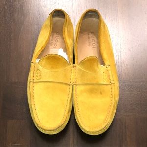 Gucci Men’s Yellow Loafers